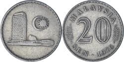 Malaysia, 20 Sen, 1976