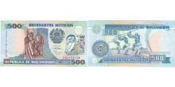 Mozambique, 500 Meticais, 1991-06-16, UNC(65-70)