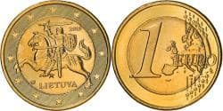Lithuania, Euro, 2015, , Bi-Metallic