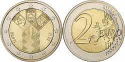 Estonia, 2 Euro, 2018, Bi-Metallic,