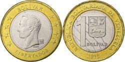 Venezuela, Bolivar, 2018, Bi-Metallic,