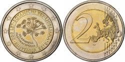 Slovenia, 2 Euro, Ljubljana Botanical Gardens, 200th Anniversary, 2010,