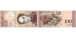 Venezuela, 100 Bolivares, 2013, 2013-10-29, UNC(65-70)
