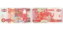 Zambia, 50 Kwacha, UNC(65-70)