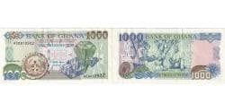 Ghana, 1000 Cedis, 1996-12-05, AU(50-53)