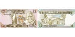 Zambia, 2 Kwacha, UNC(63)