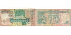 Seychelles, 10 Rupees, VF(30-35)