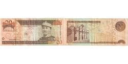Dominican Republic, 20 Pesos Oro, 2000, UNC(63)