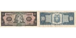 Ecuador, 10 Sucres, 1982, 1982-09-30, KM:114b, AU(55-58)