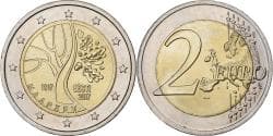 Estonia, 2 Euro, Road to Independence, 2017, Vilnius, Bi-Metallic,
