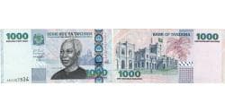 Tanzania, 1000 Shilingi, AU(55-58)