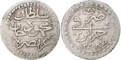 Algeria, Mahmud II, 1/4 Budju, 1823/AH1238, Silver,