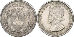 Panama, 1/10 Balboa, 1953, Philadelphia, Silver,