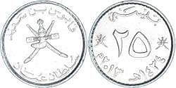 Coin, Oman, 25 Baisa, 2013