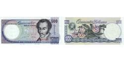 Venezuela, 500 Bolivares, 1990-05-31, AU(55-58)