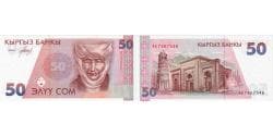 KYRGYZSTAN, 50 Som, KM:20, UNC(65-70)