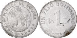 Coin, Bolivia, Peso Boliviano, 1978