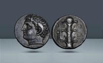 Cyrenaica, Cyrene. c. 308-277 BC, AR Didrachm, 7.61g (21mm, 1h). Ex Monetarium 49, 1988, 92. Auctiones AG 25, 1995, 561. NAC ...