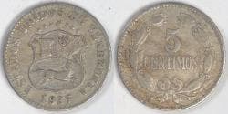 VENEZUELA - Republic, 1927, 5 Centimos, Extra Fine