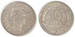 COLOMBIA - Republic, 1946 B, 10 Centavos, Extra Fine