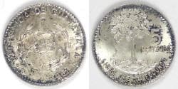 GUATEMALA - Republic, 1961, 5 Centavos, Choice BU