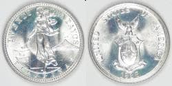 PHILIPPINES - Commonwealth, 1938 M, 20 Centavos, Gem BU