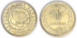 PARAGUAY - Republic, 1950 HF, Céntimo, BU