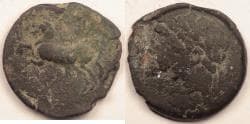 NUMIDIA - Micipsa (148-118 BC), AE 27, about Fine