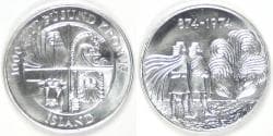 ICELAND - Republic, 1974, 1000 Krónur, Choice BU