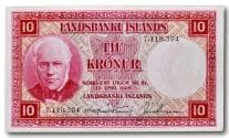 Iceland, 10 kronur 1928