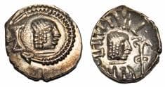 ARABIA, Southern. Himyar. Tha'rān Ya'ūb Yuhan'im. AD 175-215. AR Unit, Raydan mint.