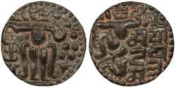 Sri Lanka (Ceylon) Polonnaruva period Sahasamalla (Sahassa Malla) 1200-1202 A.D. Massa Good VF