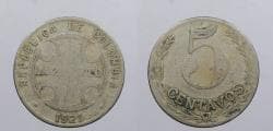 COLOMBIA: Lazareto 1921 5 Centavos