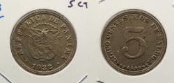 PANAMA: 1932 5 Centesimos
