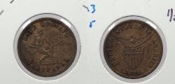 PHILIPPINES: 1904 1/2 Centavo