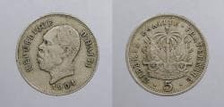 HAITI: 1904 5 Centimes