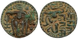 Sri Lanka (Ceylon) Polonnaruva period Sahasamalla (Sahassa Malla) 1200-1202 A.D. Massa VF
