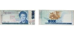 Costa Rica Second Republic 2002 10 000 Colones Paper (15000000) VF P 267