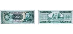 Paraguay Republic 1990 100 Guaranies (Guarani value on reverse) Paper UNC P 205