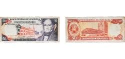 Venezuela Fourth Republic 1998 50 Bolívares Paper VF P 65 NCV bbcv50bs-eb NCV bbcv50bs-ec NCV bbcv50bs-ed NCV bbcv50bs-ee