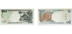 Indonesia Republic 1997 500 Rupiah Paper UNC P 128