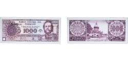 Paraguay Republic 2002 1000 Guaranies (50 Years of Banco Central del Paraguay) Paper UNC P 221