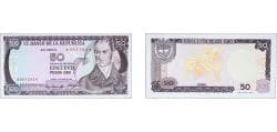 Colombia Republic 1985 50 Pesos Oro Paper UNC P 425