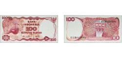 Indonesia Republic 1984 100 Rupiah Paper UNC P 122