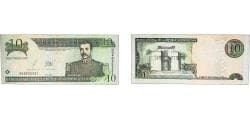 Dominican Republic Fourth Republic 2003 10 Pesos Oro Paper AU P 168