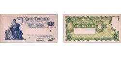 Argentina Federal Republic 1900 - 1952 1 Peso Paper XF P 251 Bottero 1813 to 1834