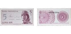 Indonesia Republic 1964 5 Sen Paper UNC P 91