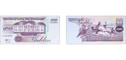 Suriname Republic 1998 100 Gulden Paper (6050000) UNC P 139 Plomp PLS21.4