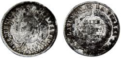 Bolivia Republic 1878 PTS FE 10 Centavos