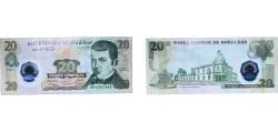 Honduras Republic 2008 20 Lempiras Polymer (Guardian®) UNC P 95